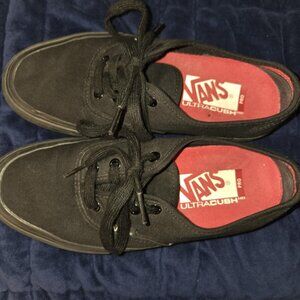 Vans Pro Ultra Cush HD Triple Black Skateboard Shoes